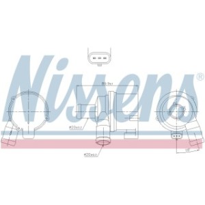 Auxiliary Pump - Nissens 831070