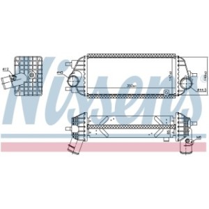 Charge Air Cooling Heat Exchanger - Nissens 961442
