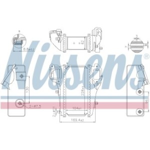 Charge Air Cooling Heat Exchanger - Nissens 961586
