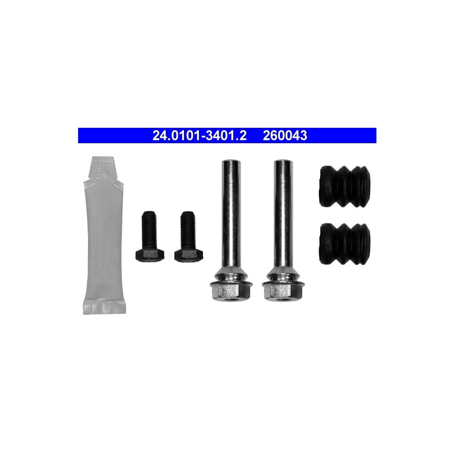 Brake Caliper Accessory Kit ATE 24010134012 for AUDI NISSAN