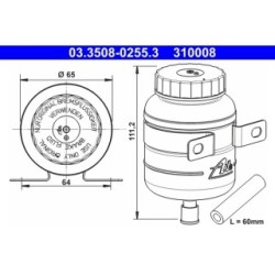 Brake Fluid Reservoir ATE 03350802553