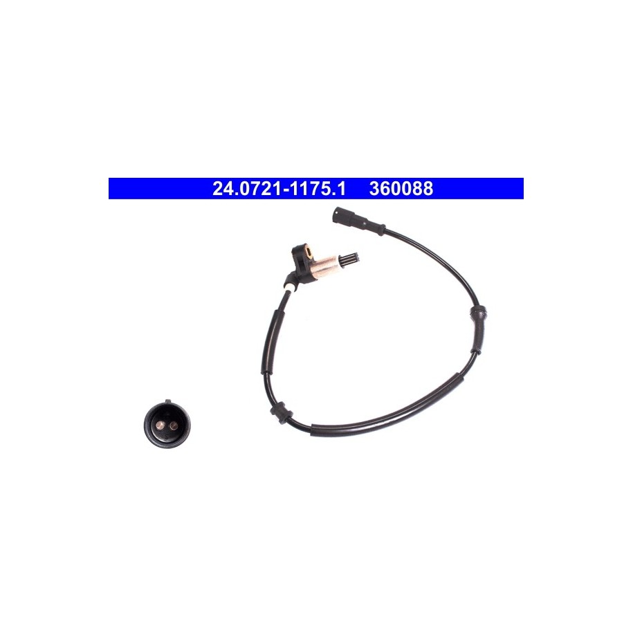 Wheel Speed Sensor ATE 24072111751 for RENAULT MEGANE Megane
