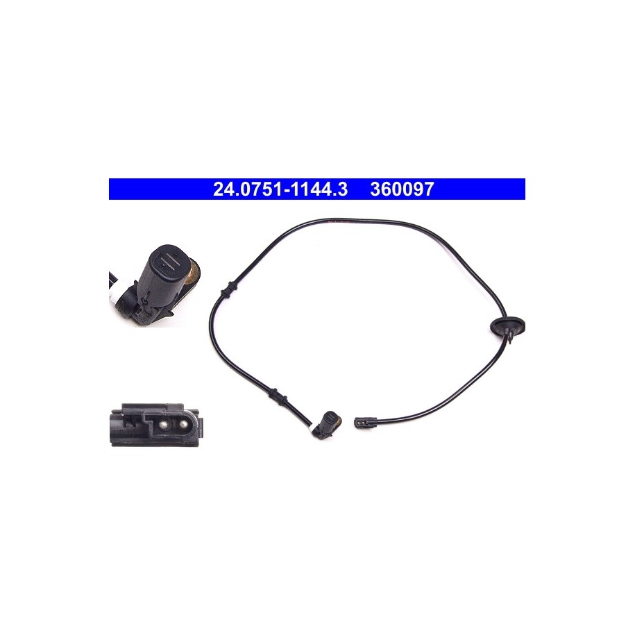 Wheel Speed Sensor ATE 24075111443 for MERCEDES CCLASS CLK