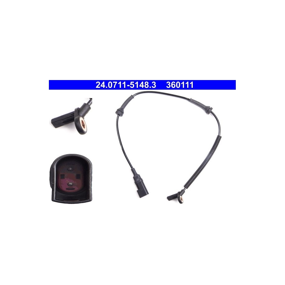 Wheel Speed Sensor ATE 24071151483 for FORD TOURNEO TRANSIT