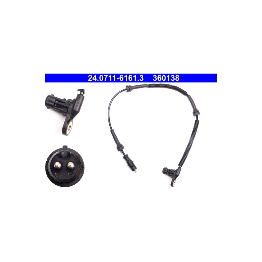 Wheel Speed Sensor ATE 24071161613 for RENAULT MASTER