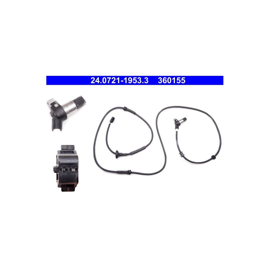 Wheel Speed Sensor ATE 24072119533 for SEAT VW INCA CADDY