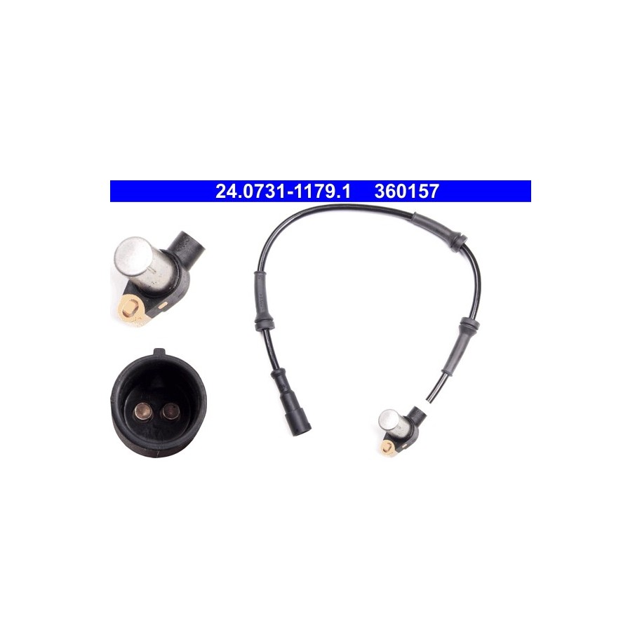 Wheel Speed Sensor ATE 24073111791 for RENAULT TWINGO