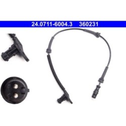 Wheel Speed Sensor ATE 24071160043 for RENAULT MASTER