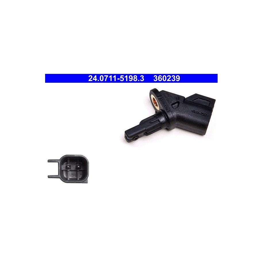 Wheel Speed Sensor ATE 24071151983 for FORD MAZDA VOLVO