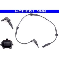 Wheel Speed Sensor ATE 24071151953 for RENAULT LAGUNA