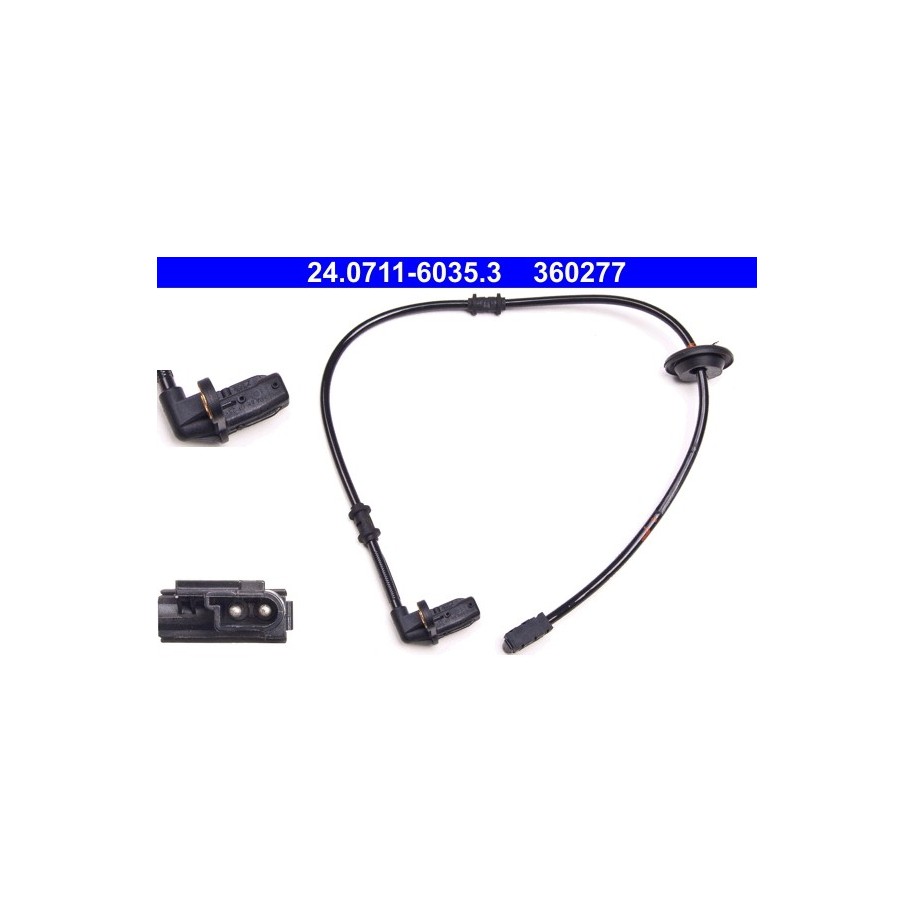 Wheel Speed Sensor ATE 24071160353 for MERCEDES CCLASS CLK