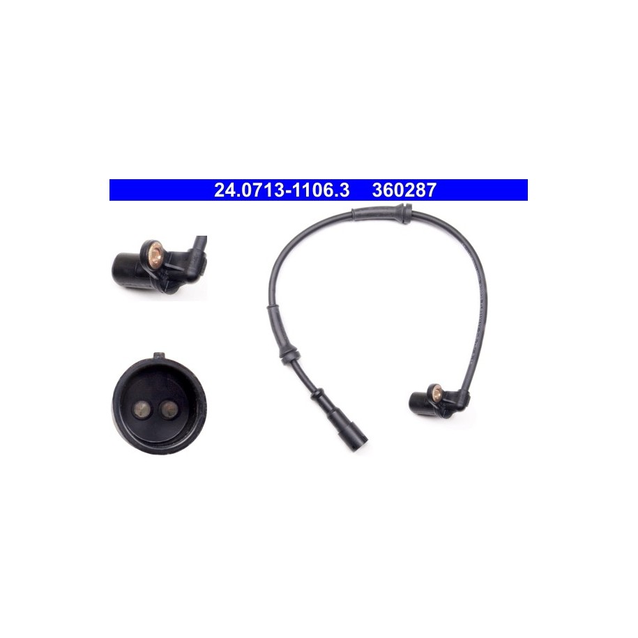 Wheel Speed Sensor ATE 24071311063 for RENAULT TWINGO