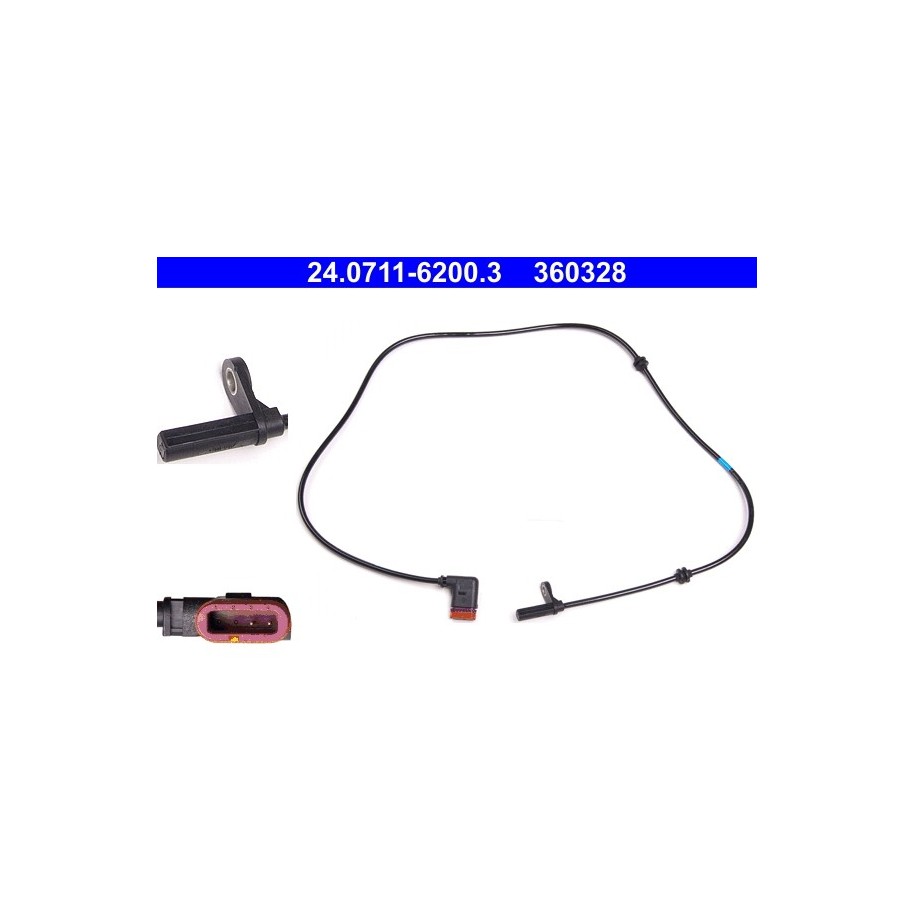 Wheel Speed Sensor ATE 24071162003 for MERCEDES GLKCLASS