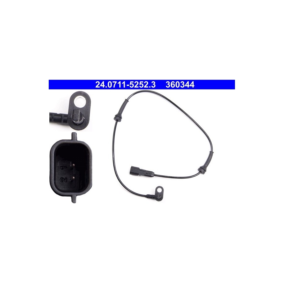 Wheel Speed Sensor ATE 24071152523 for RENAULT MASTER