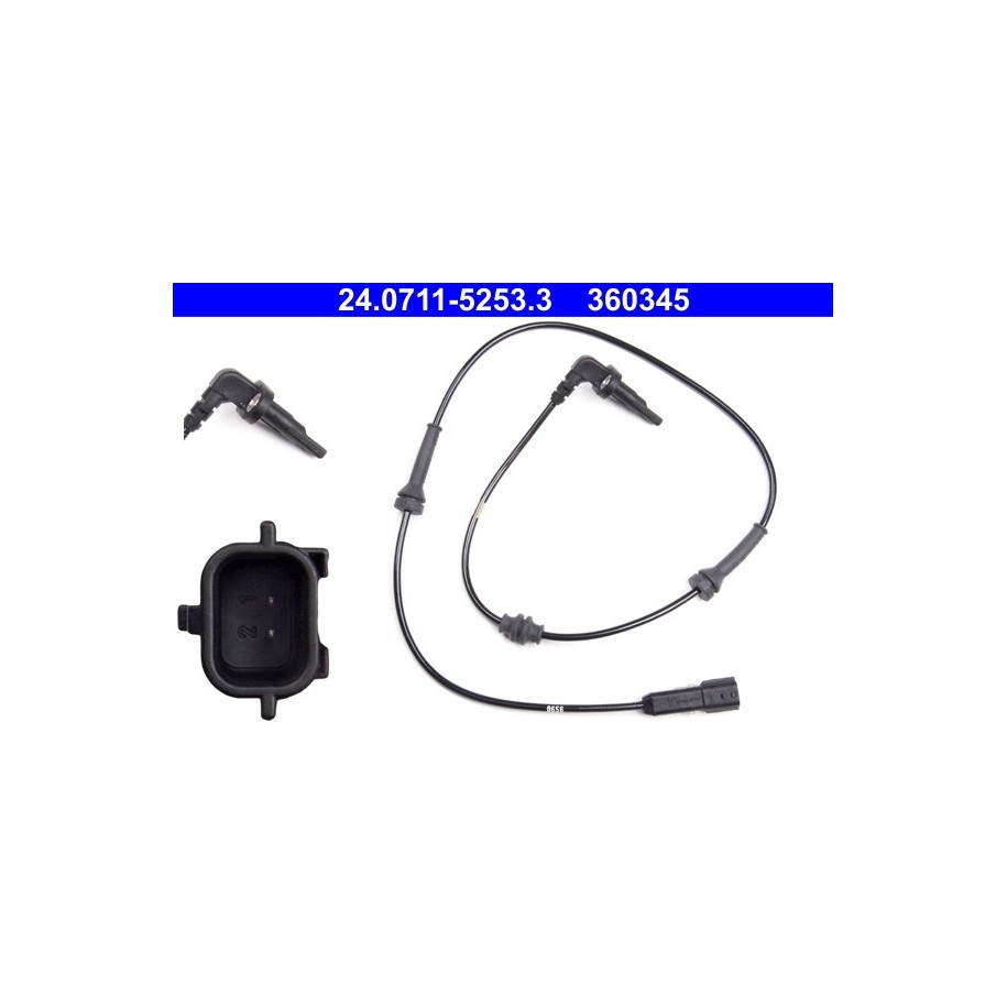 Wheel Speed Sensor ATE 24071152533 for RENAULT MASTER
