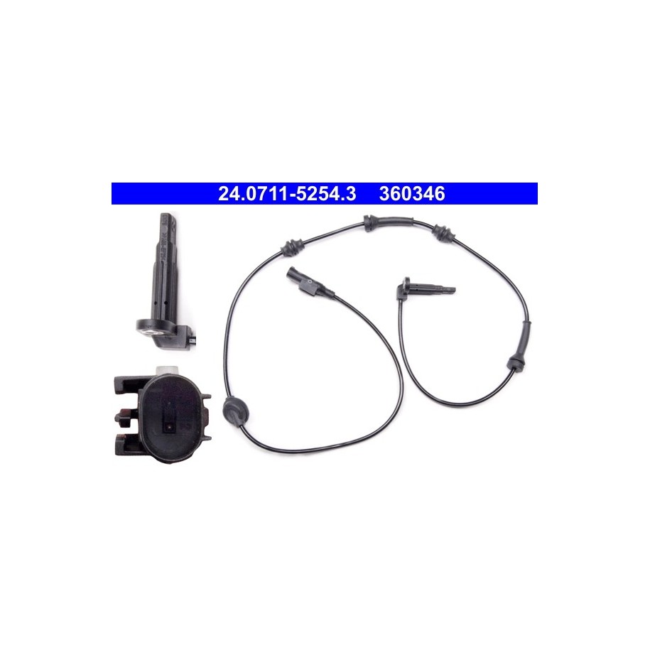 Wheel Speed Sensor ATE 24071152543 for ALFA ROMEO GIULIETTA