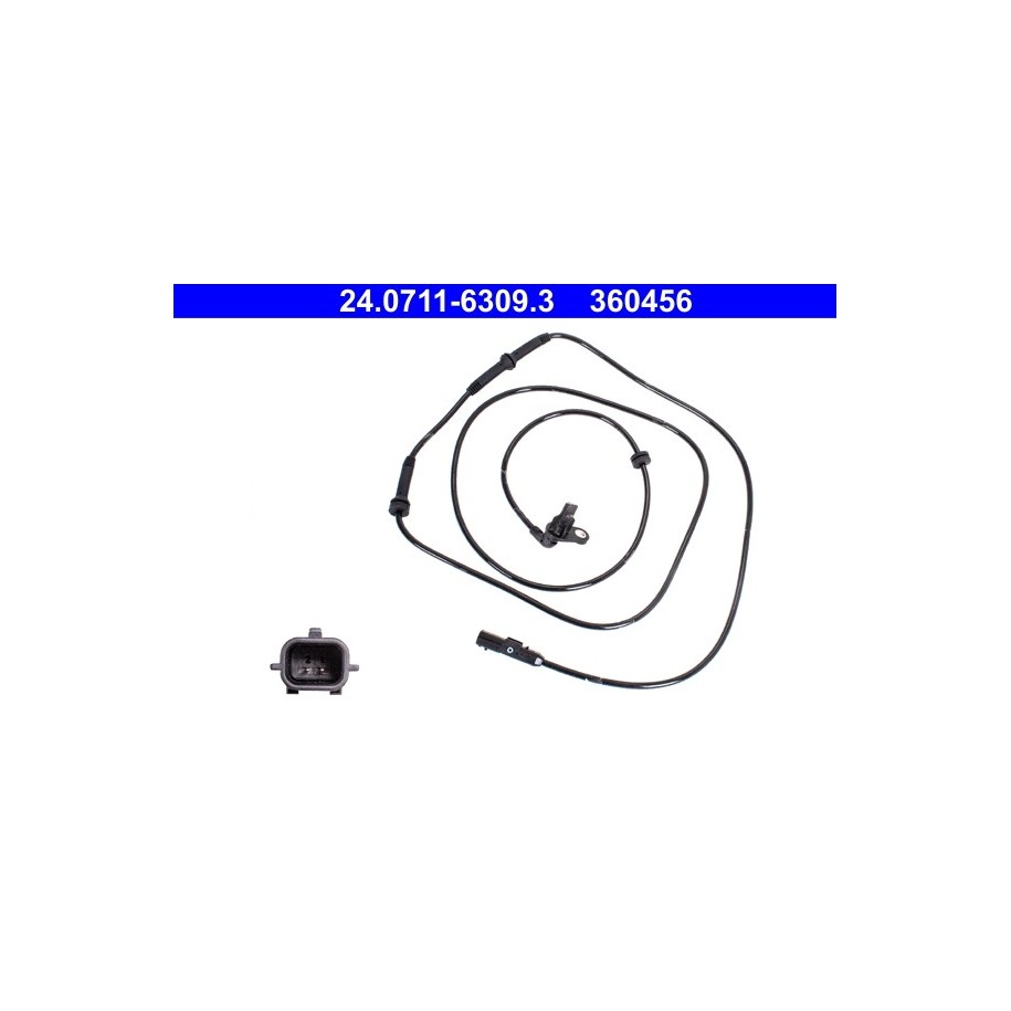 Wheel Speed Sensor ATE 24071163093 for DACIA RENAULT