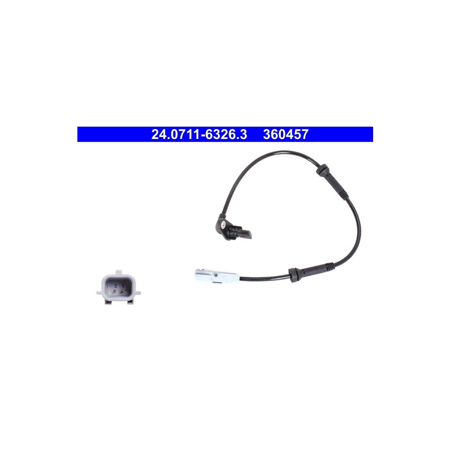 Wheel Speed Sensor ATE 24071163263 for DACIA RENAULT