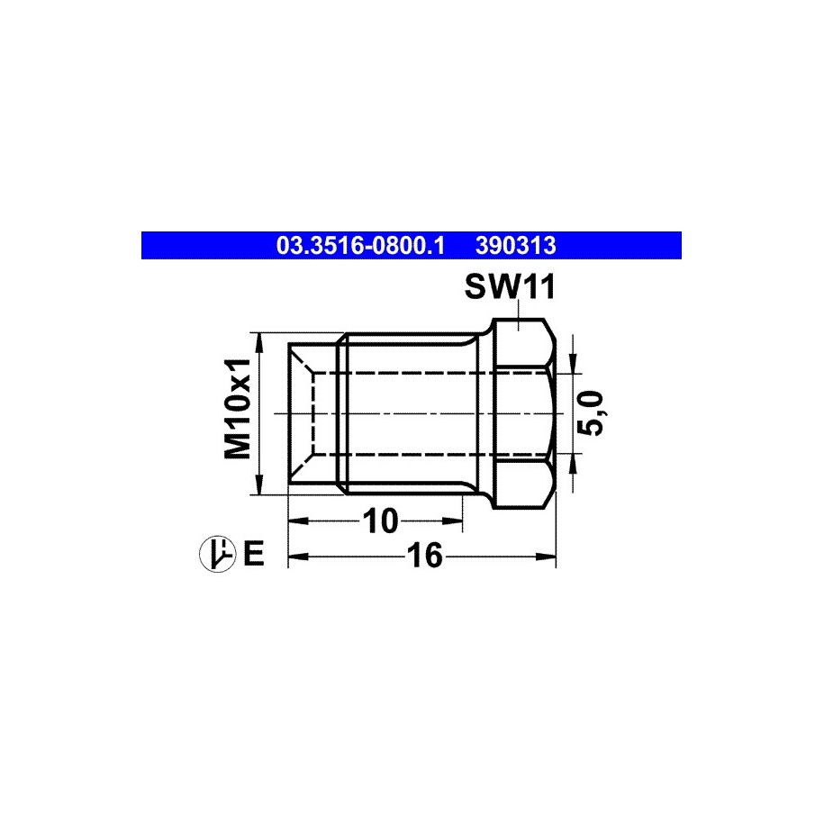 Union Bolt ATE 03351608001