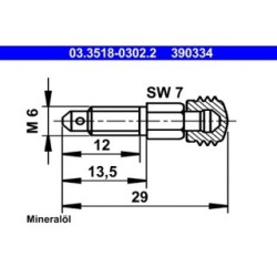 Breather Screw valve ATE 03351803022