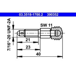 Breather Screw valve ATE 03351817002