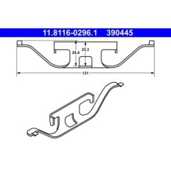 Brake Caliper Spring ATE 11811602961 for BMW LAND ROVER