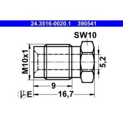 Union Bolt ATE 24351600201