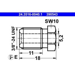 Union Bolt ATE 24351600401