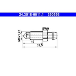 Breather Screw valve ATE 24351800111