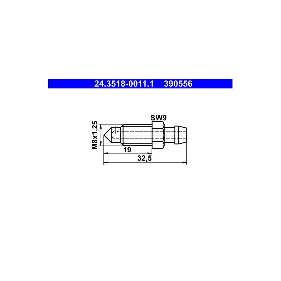 Breather Screw valve ATE 24351800111