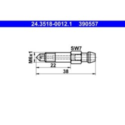 Breather Screw valve ATE 24351800121
