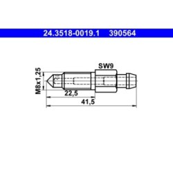 Breather Screw valve ATE 24351800191