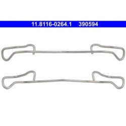 Brake Caliper Spring ATE 11811602641 for ABARTH CHRYSLER