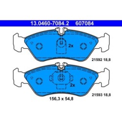 Brake Pad Set ATE 13046070842 for MERCEDES VW SPRINTER LT
