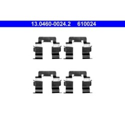 Brake Pad Accessory Kit ATE 13046000242 for MERCEDES ACLASS