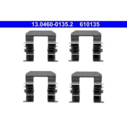 Brake Pad Accessory Kit ATE 13046001352 for CHEVROLET