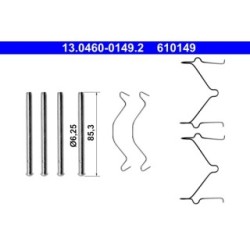 Brake Pad Accessory Kit ATE 13046001492 for KIA MAZDA