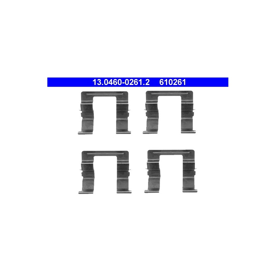 Brake Pad Accessory Kit ATE 13046002612 for MAZDA 6