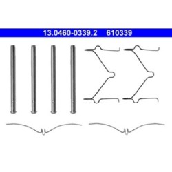 Brake Pad Accessory Kit ATE 13046003392 for MAZDA 121 323