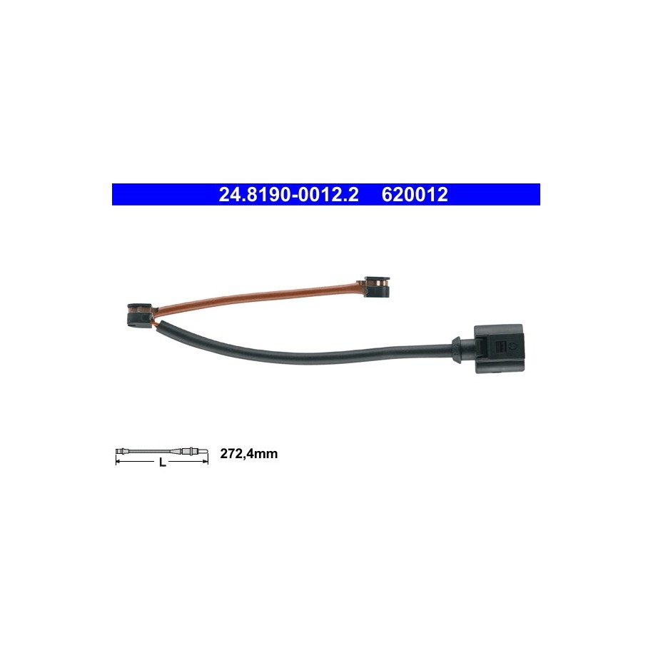 Brake Pad Sensor ATE 24819000122 for AUDI Q7 OE 4L0615437A