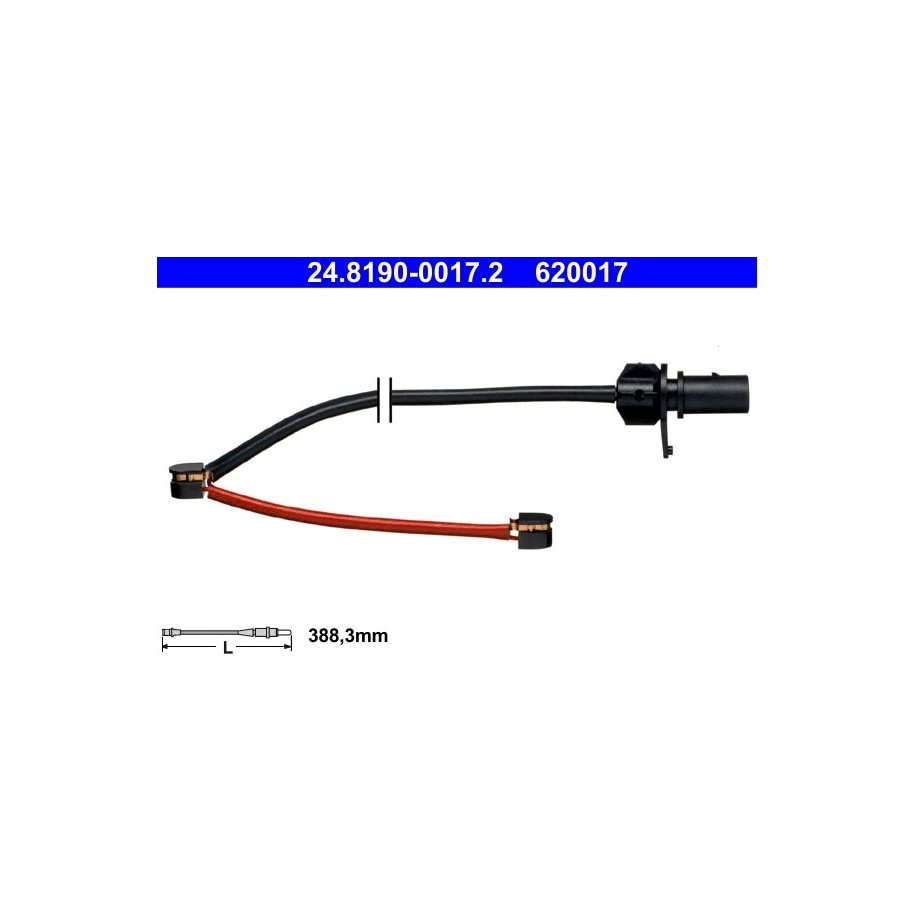 Brake Pad Sensor ATE 24819000172 for AUDI A4 A5 R8 OE 8E0615437