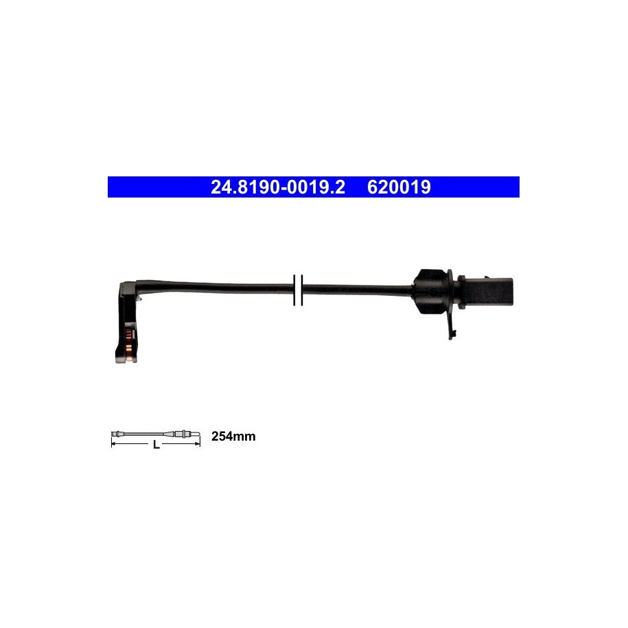 Brake Pad Sensor ATE 24819000192 for AUDI A6 A7 A8