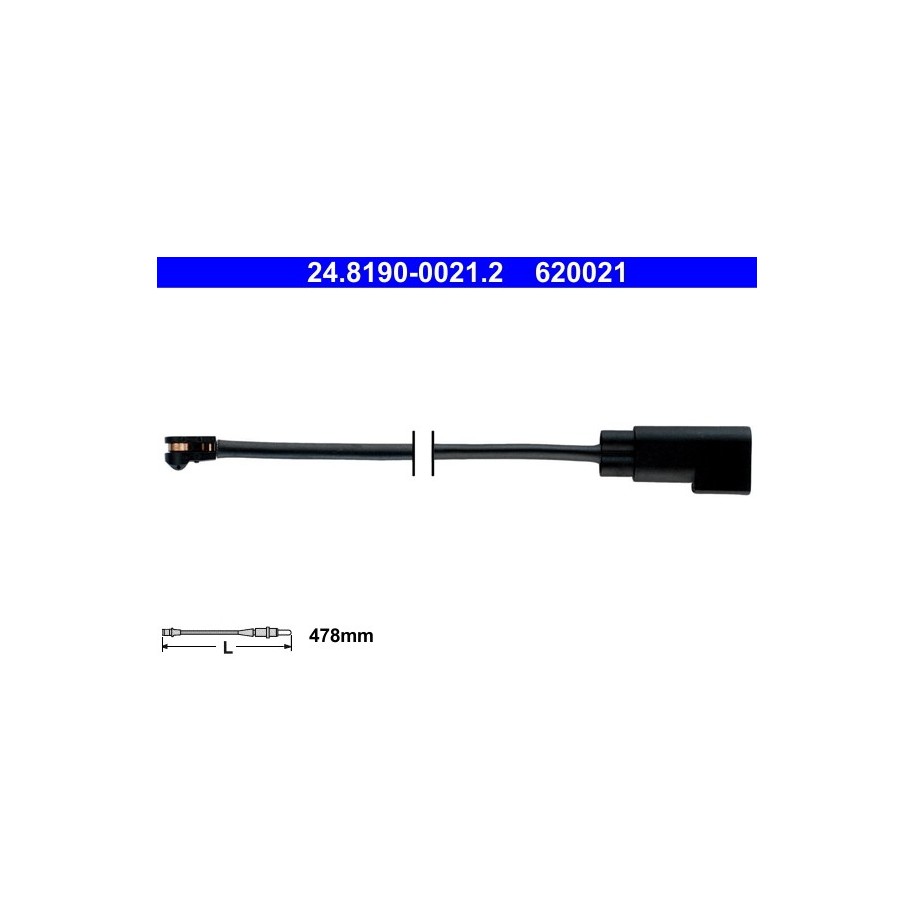 Brake Pad Sensor ATE 24819000212 for FORD TOURNEO TRANSIT