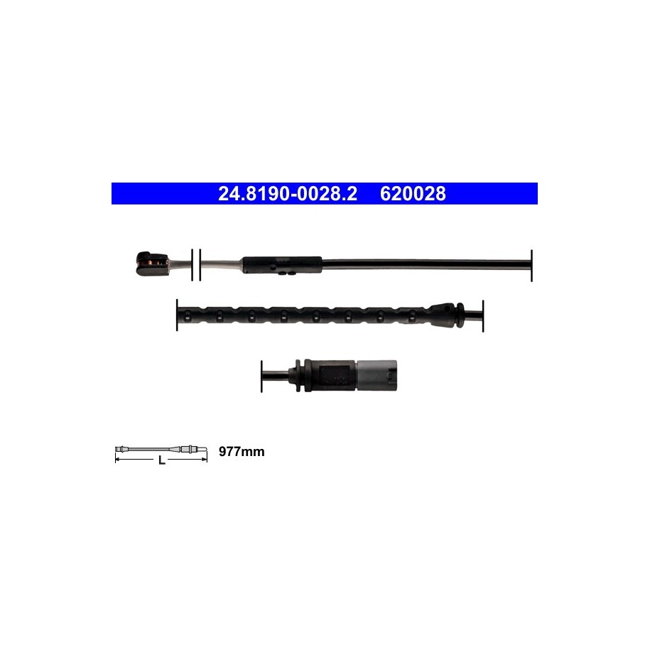 Brake Pad Sensor ATE 24819000282 for BMW X5 X6 OE 34356854168