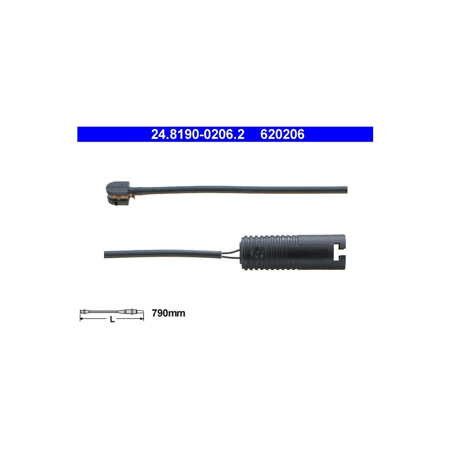 Brake Pad Sensor ATE 24819002062 for BMW 3 OE 34351181344
