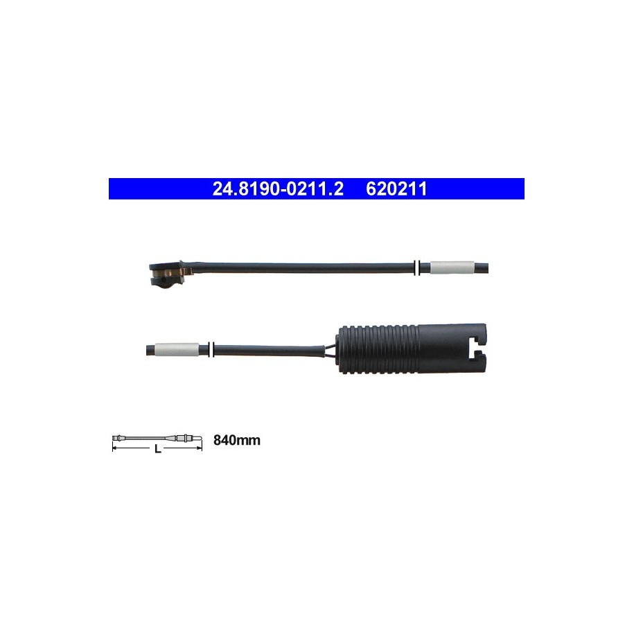 Brake Pad Sensor ATE 24819002112 for BMW 3 Z3 OE 34351182533