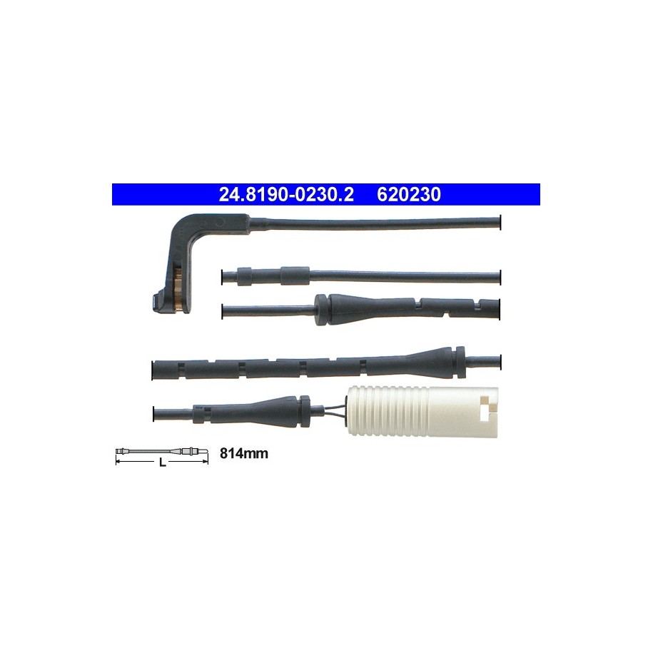 Brake Pad Sensor ATE 24819002302 for BMW 7 OE 34356755266