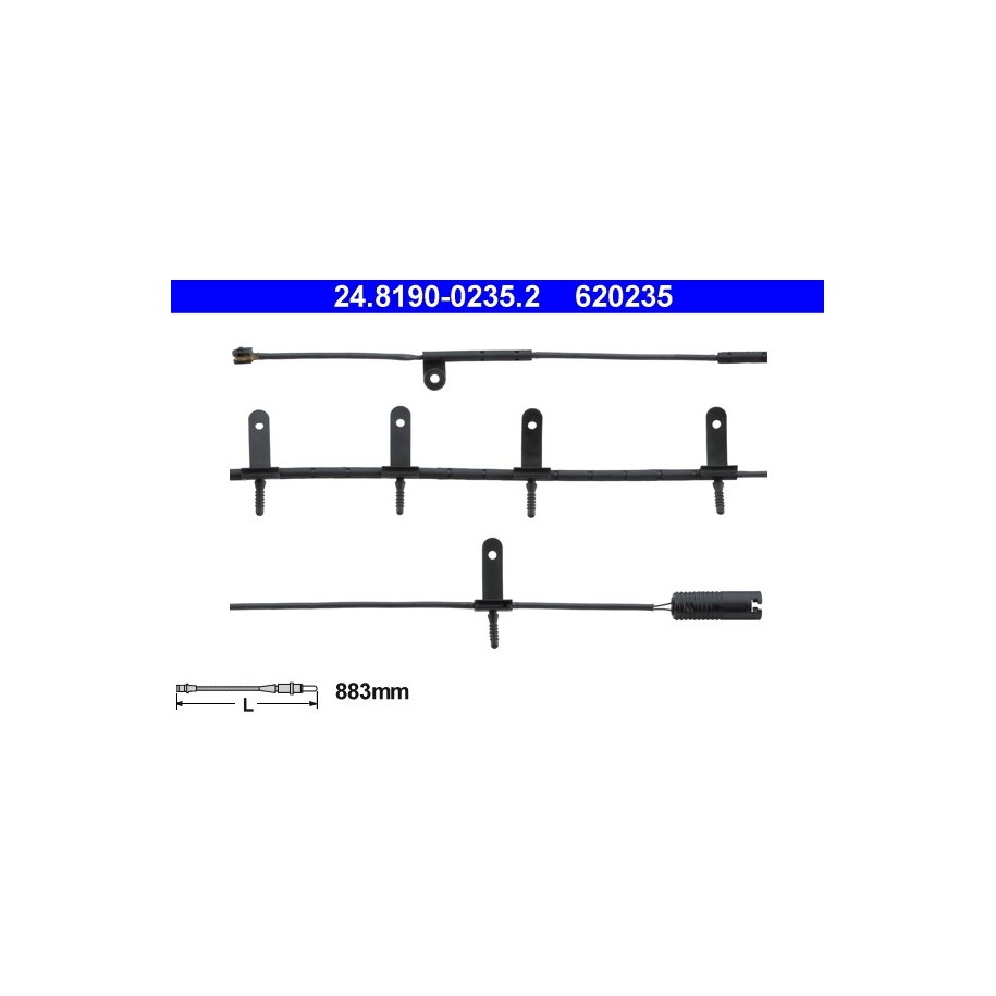Brake Pad Sensor ATE 24819002352 for MINI MINI OE 34356761447
