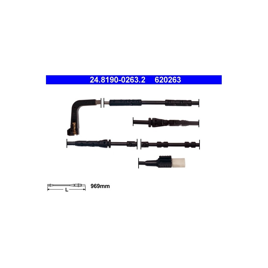 Brake Pad Sensor ATE 24819002632 for BMW Z4 OE 34356789444