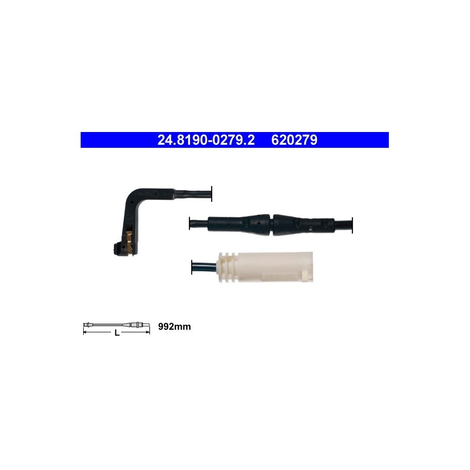 Brake Pad Sensor ATE 24819002792 for BMW 5 OE 34352283035